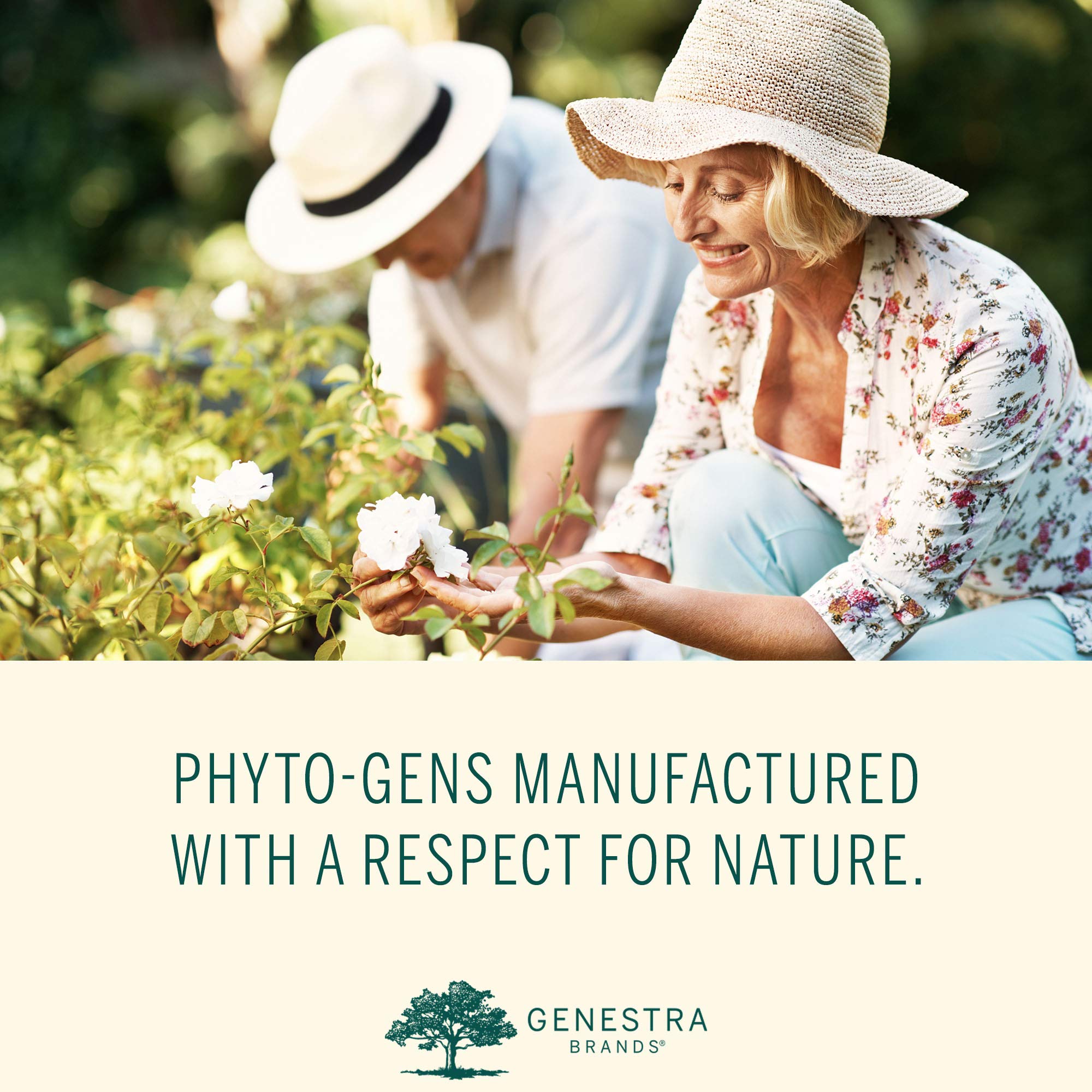 Genestra Ocu-gen enfoque en fitonutrientes y hormonas vegetales beneficiosas