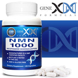 Genex Formulas NMN 1000mg bottle with GMP NSF badges