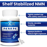 Genex Formulas NMN 250mg, empaque externo resistente para almacenamiento