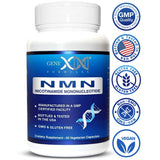 Genex Formulas NMN 250mg, tapa opaca que mejora la estabilidad