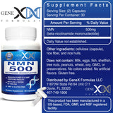 Genex Formulas NMN COA visible para transparencia y confianza
