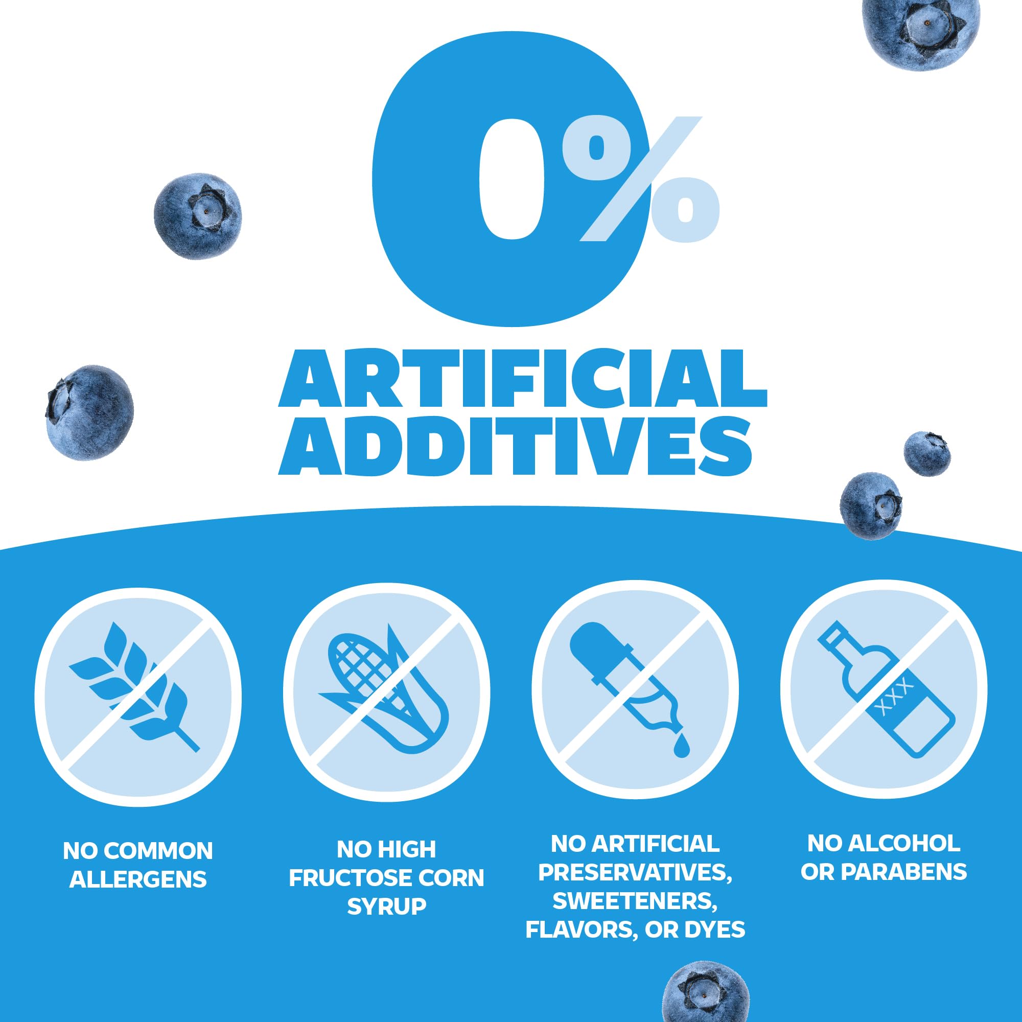 Genexa sabor arándano orgánico para consumo agradable.