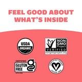 Genexa Arnica etiqueta vegana sin gluten.