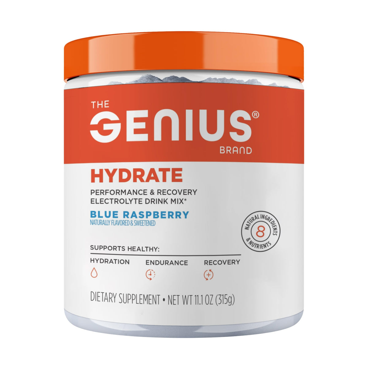 The Genius Brand Genius Hydrate en bote medidor para dosis precisa durante el entrenamiento