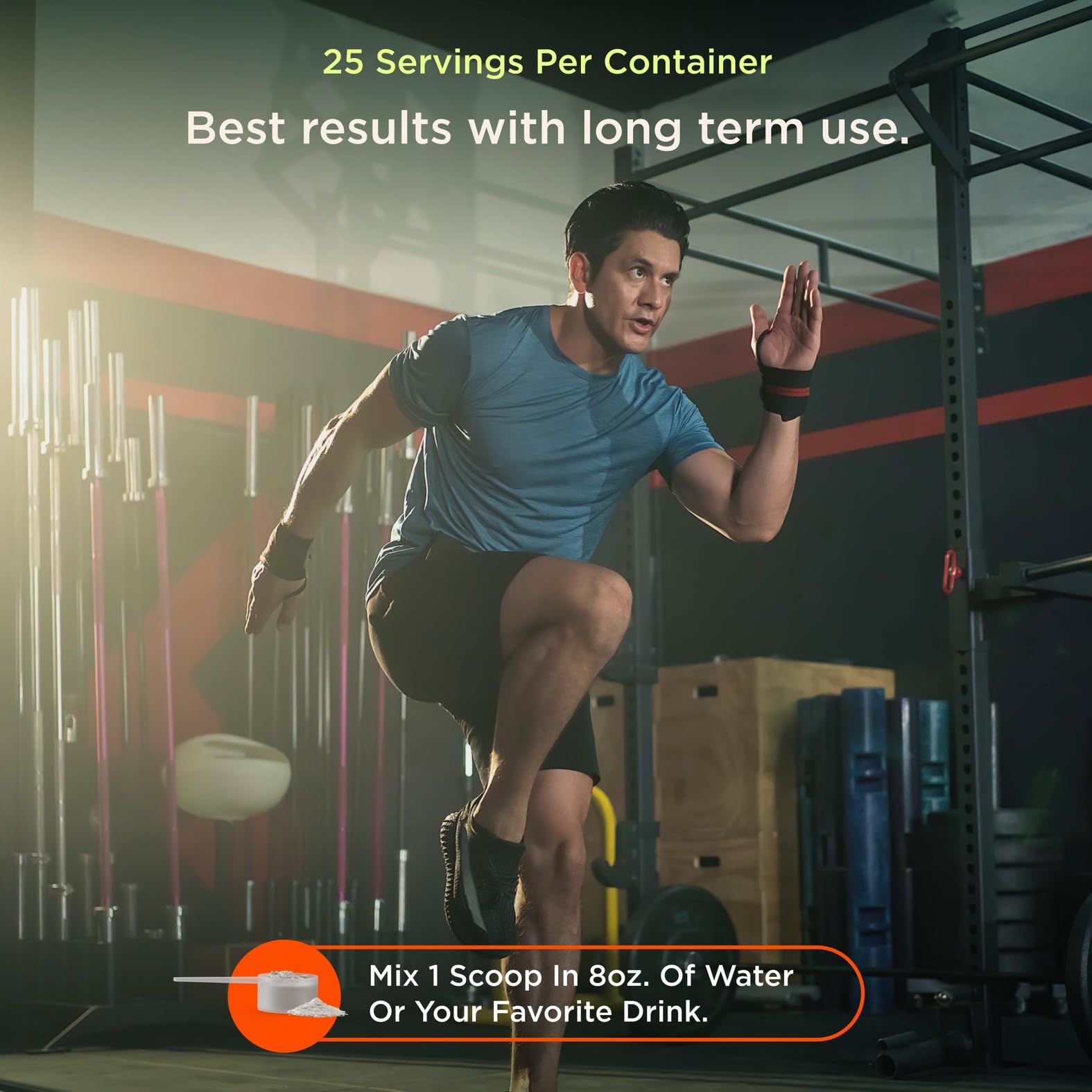 Etiqueta de ingredientes y porciones de Genius Creatine para consulta rápida
