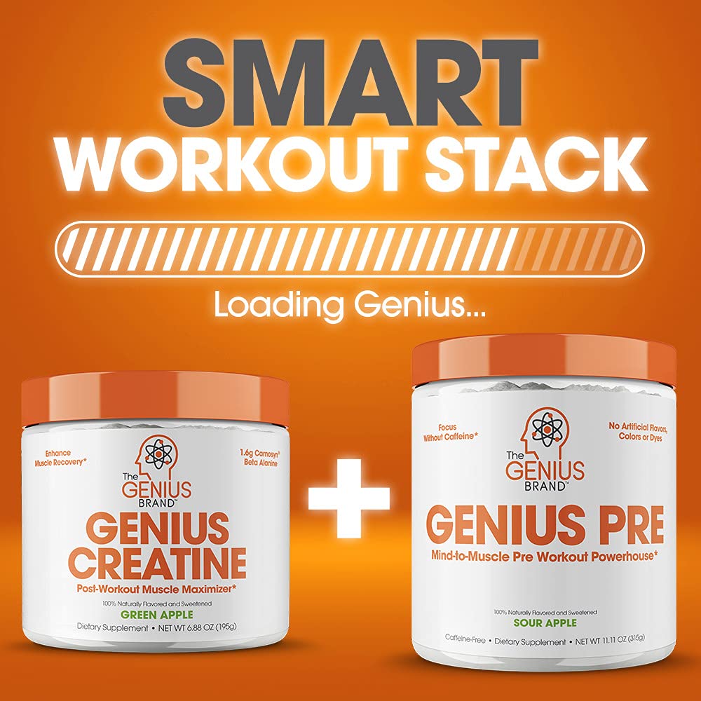 Vaso con Genius Creatine mezclada, lista para beber tras entreno