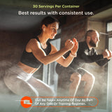Envase compacto de Genius Electrolytes para transporte en bolso o mochila.