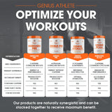 Genius Energized Pre sabor durazno ácido listo para disfrutar.