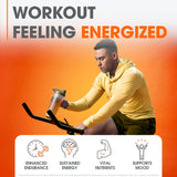 Genius Energized Pre: textura polvo suave al mezclar.