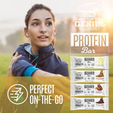 desayuno rapido con la barra Genius Gourmet para empezar el dia