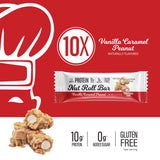 Genius Gourmet Nut Roll Bar sin gluten, opción apta para dietas libres de gluten