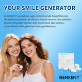 GENKENT tabletas dentales para bolsos, práctico contenedor de fácil acceso.