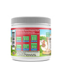 Cuchara medidora de Gentle Blends para añadir calcio al alimento diario.