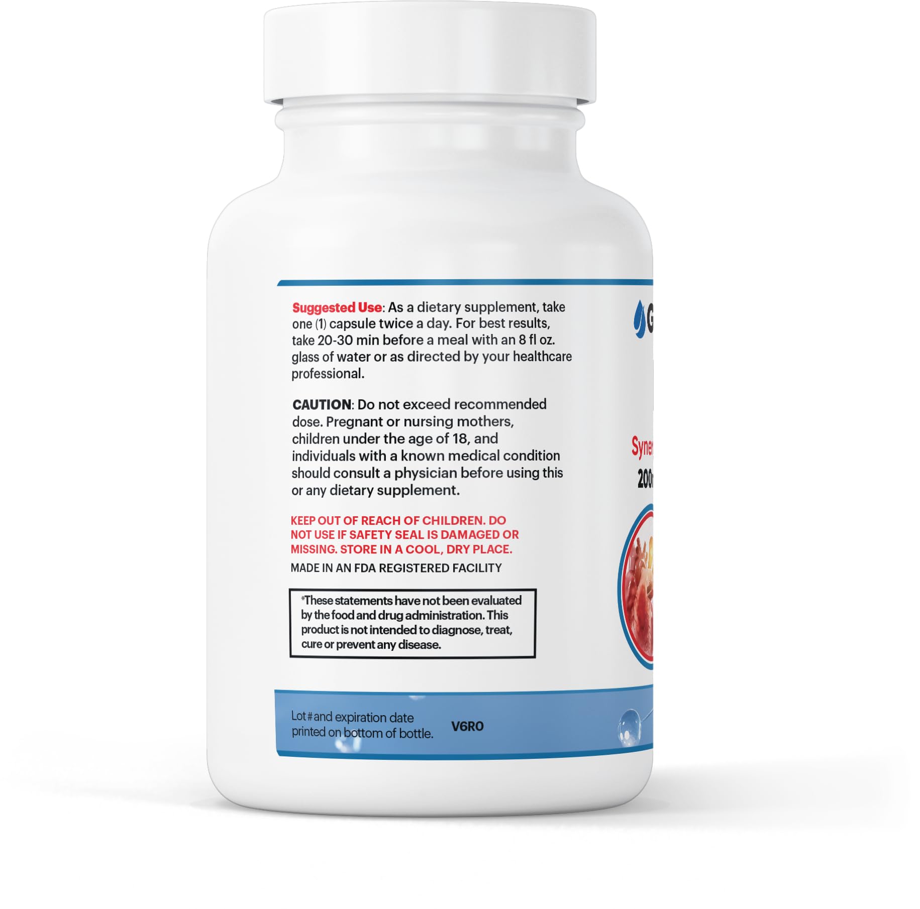 GenuinePurity con BioPerine, mejora la absorción de nutrientes.