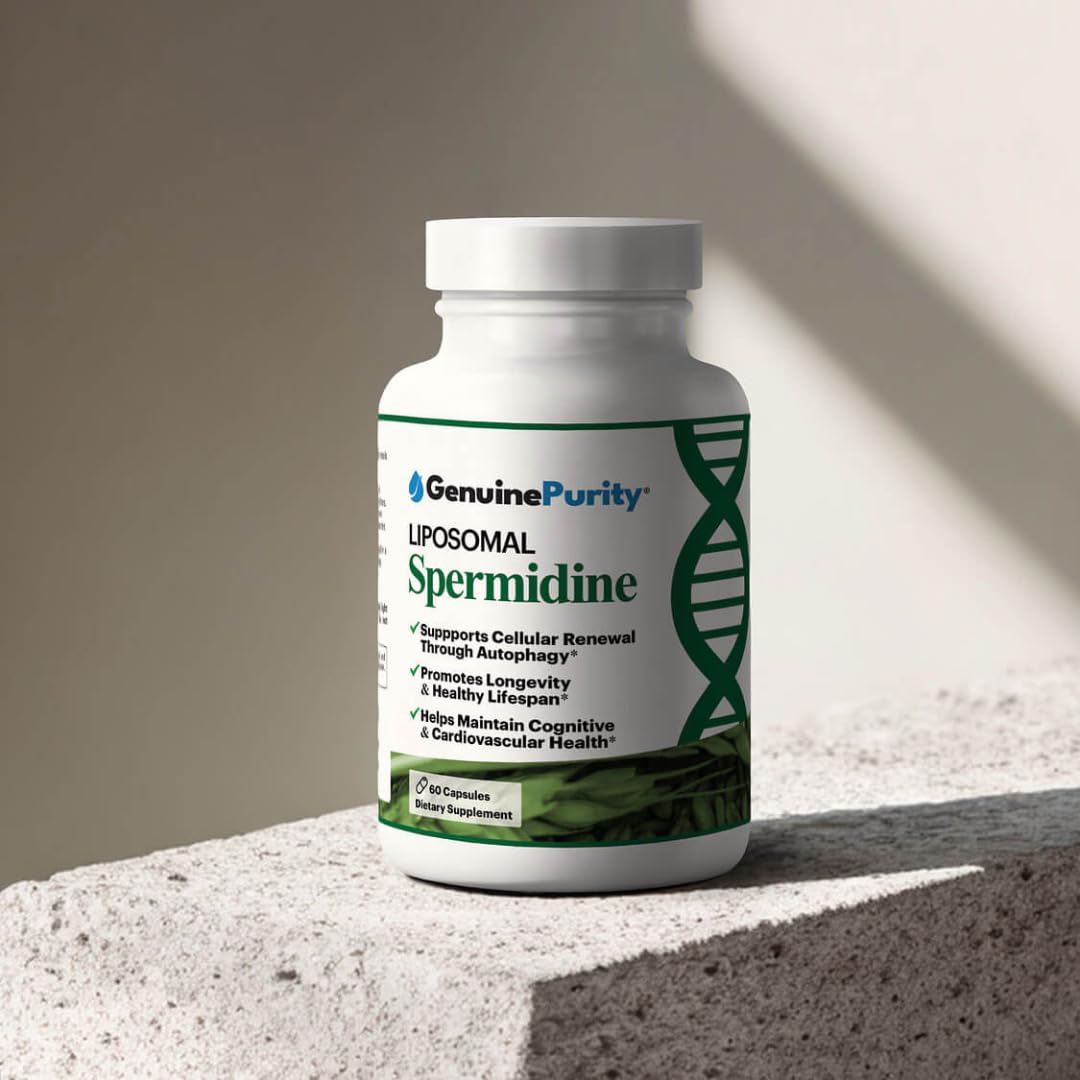 GenuinePurity Liposomal Spermidina absorcion mejorada posible beneficio.