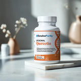 GenuinePurity Quercetina liposómica, envase de 60 cápsulas para uso diario sostenido.