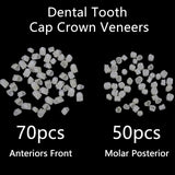 Geodurn cap temporal molar posterior, útil para simulaciones dentales