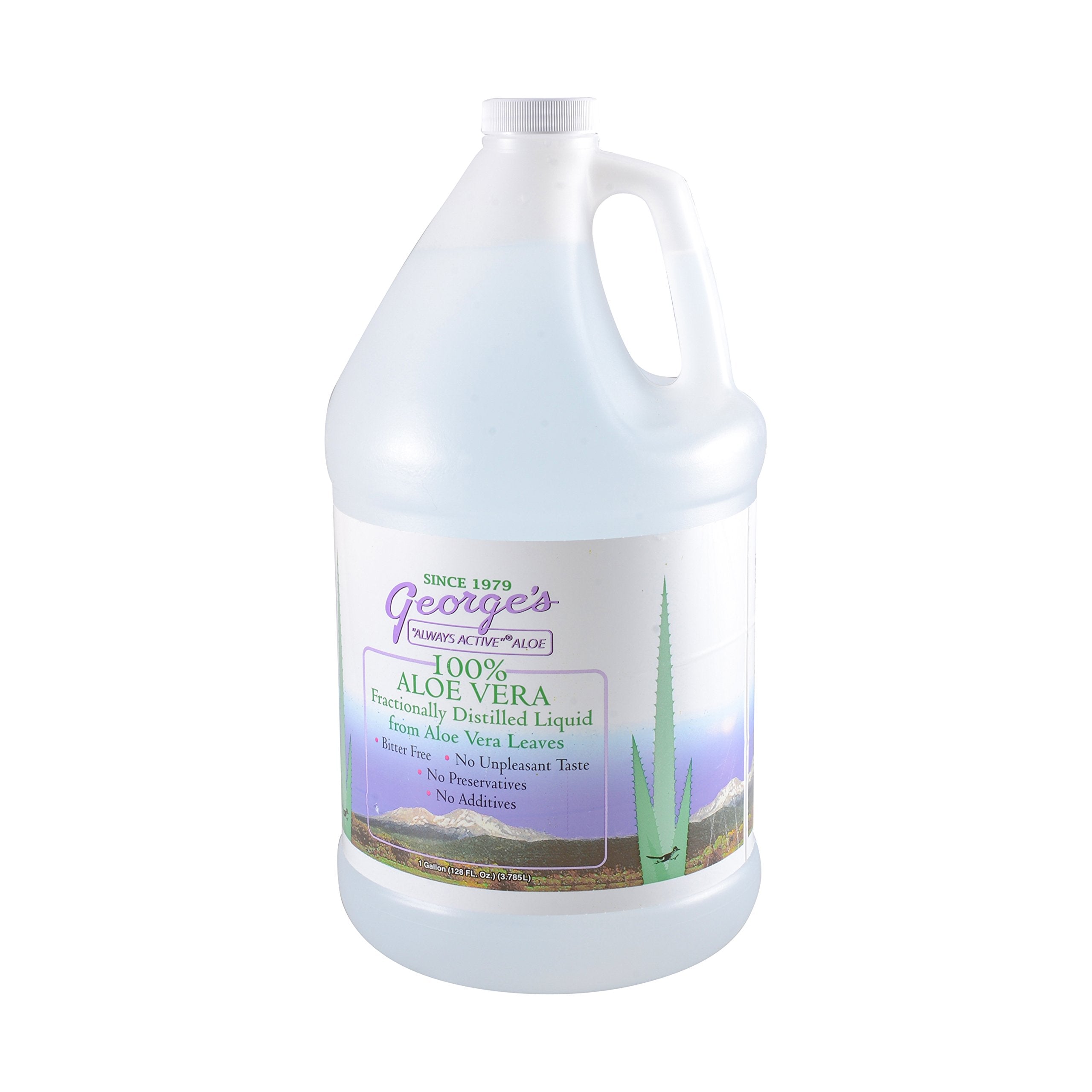 George's Aloe Vera: vertido en vaso para mezclar con agua