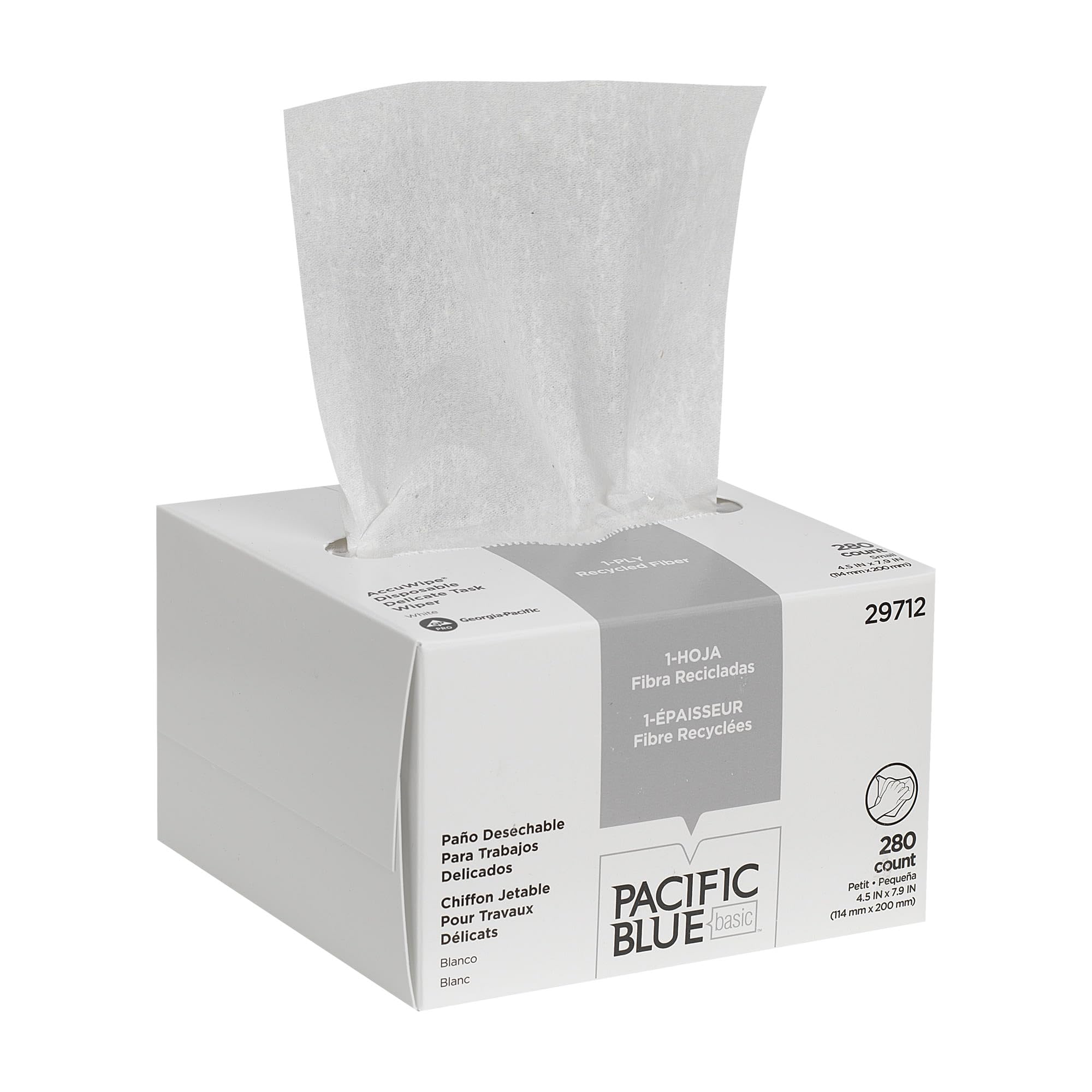 Toallita absorbente y suave para superficies delicadas