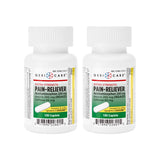 GeriCare alivio de dolor con caplets 2-pack para uso diario.