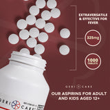 GeriCare Aspirina 325 mg: alivio temporal de dolor de cabeza