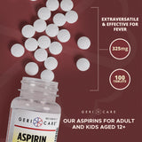 Uso diario doméstico con GeriCare Aspirina 325 mg