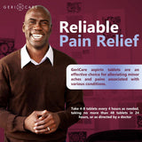 GeriCare 81 mg masticable, solución sin necesidad de agua para tomar.