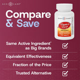 GeriCare Vitamina D 1250mcg: caja compacta para almacenamiento
