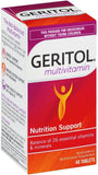 Geritol Complete: caja que comunica beneficios para el sistema inmunológico.