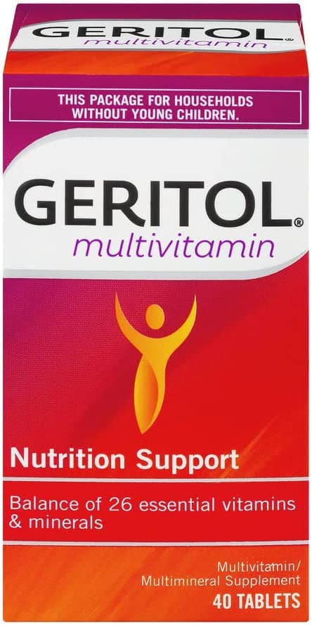 Geritol Complete: visual de Vitamina D para la salud ósea.