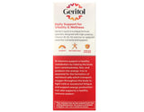 Geritol líquido, etiqueta que indica hecho en EE.UU. como respaldo confiable.