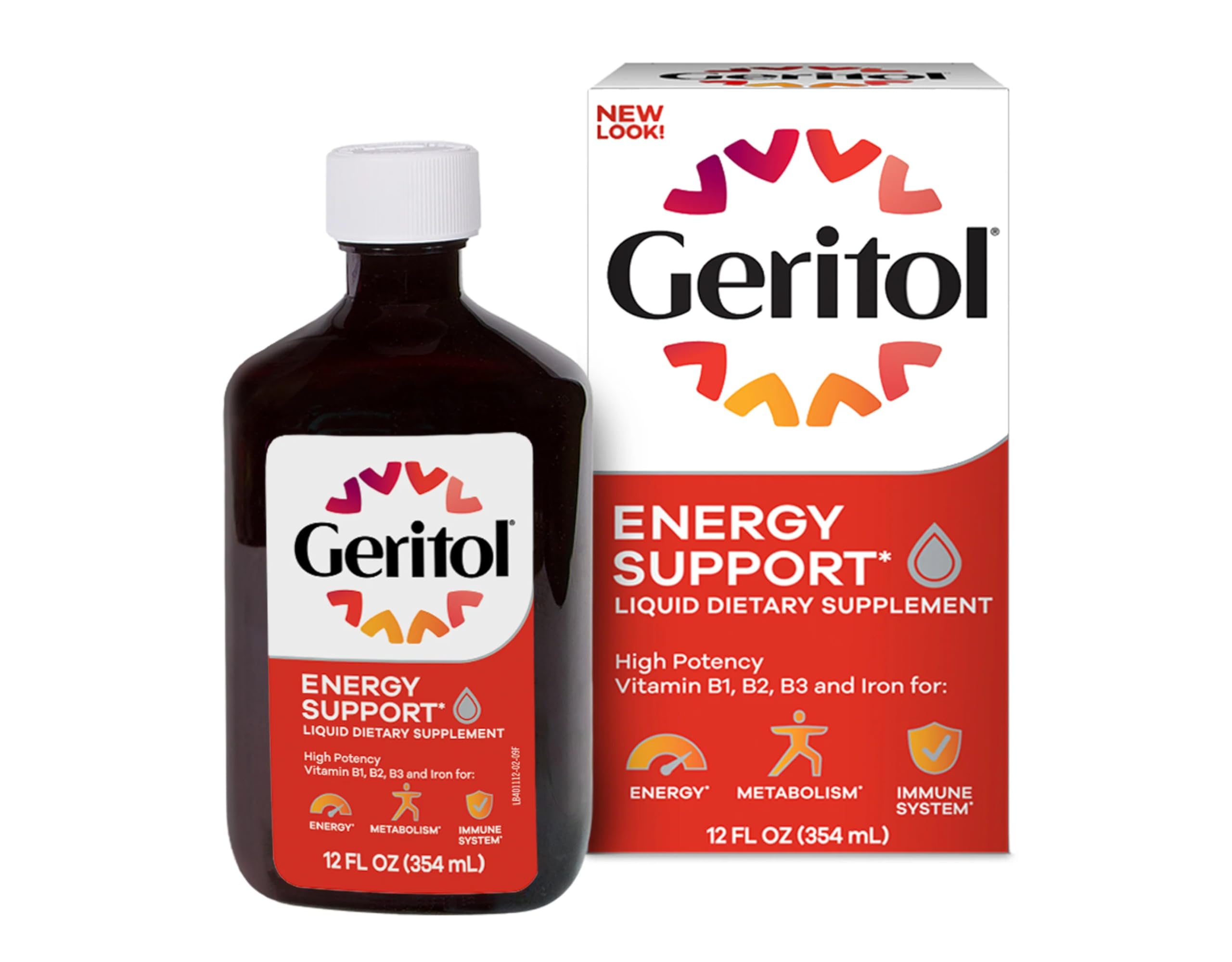 Geritol líquido, aporte de hierro diario para el transporte de oxígeno en sangre.