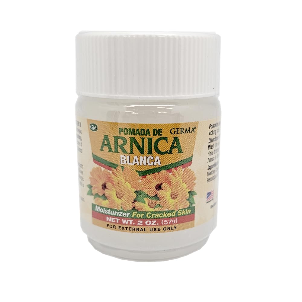 Germa Arnica Ungüento Hidratante en bote, alivio para piel seca y agrietada.