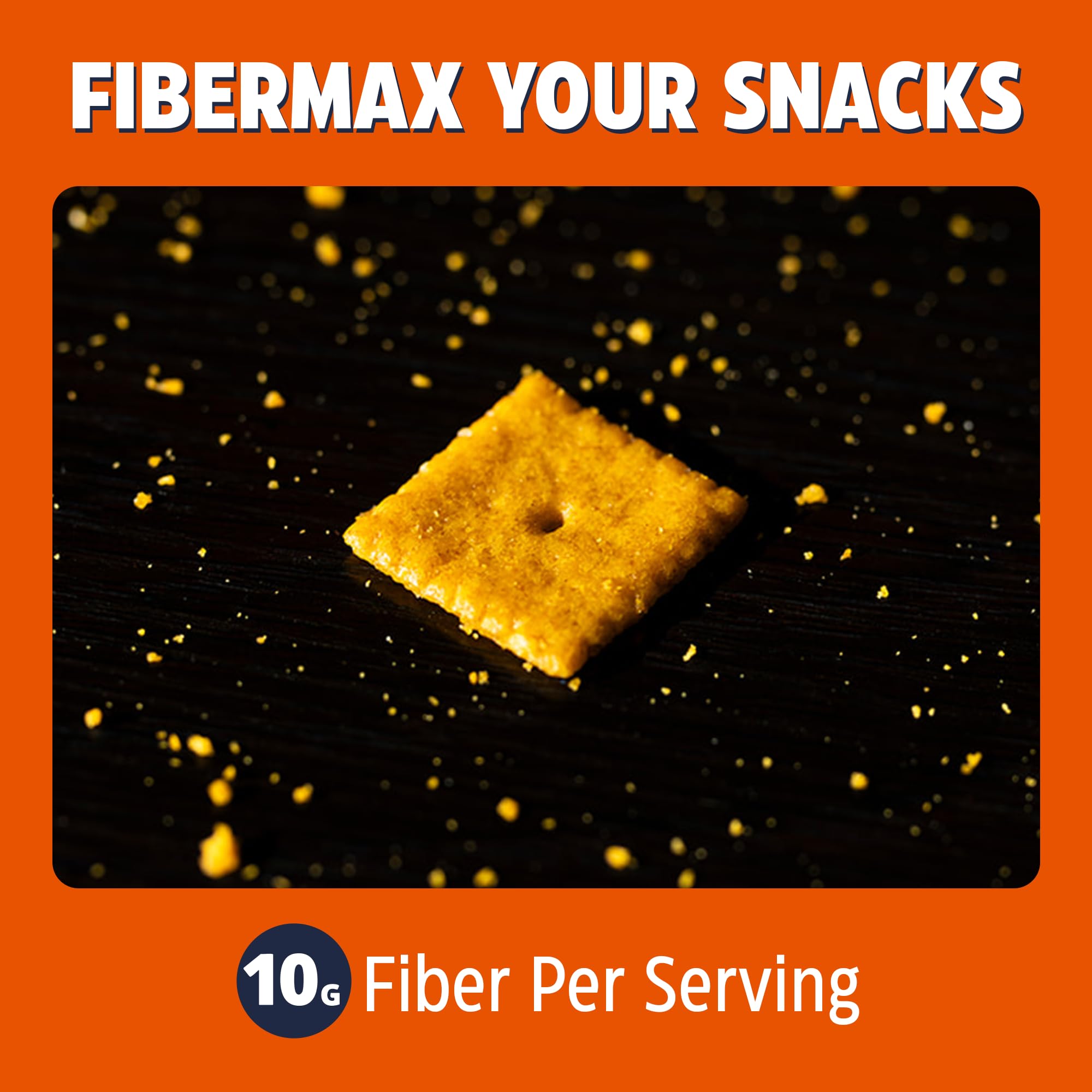 Carbohidratos 2 g en Get Strong Foods cheddar crackers