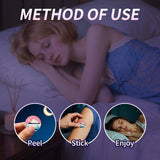 Gethorey Parches de Sueño: descanso nocturno suave y sostenido para despertar menos cansado.