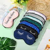 Geyoga máscara de seda para viaje, ideal para descansar ojos cansados
