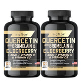 gflow vitamins quercetina-bromelina-zinc-capsulas con mayor absorcion para el sistema inmune