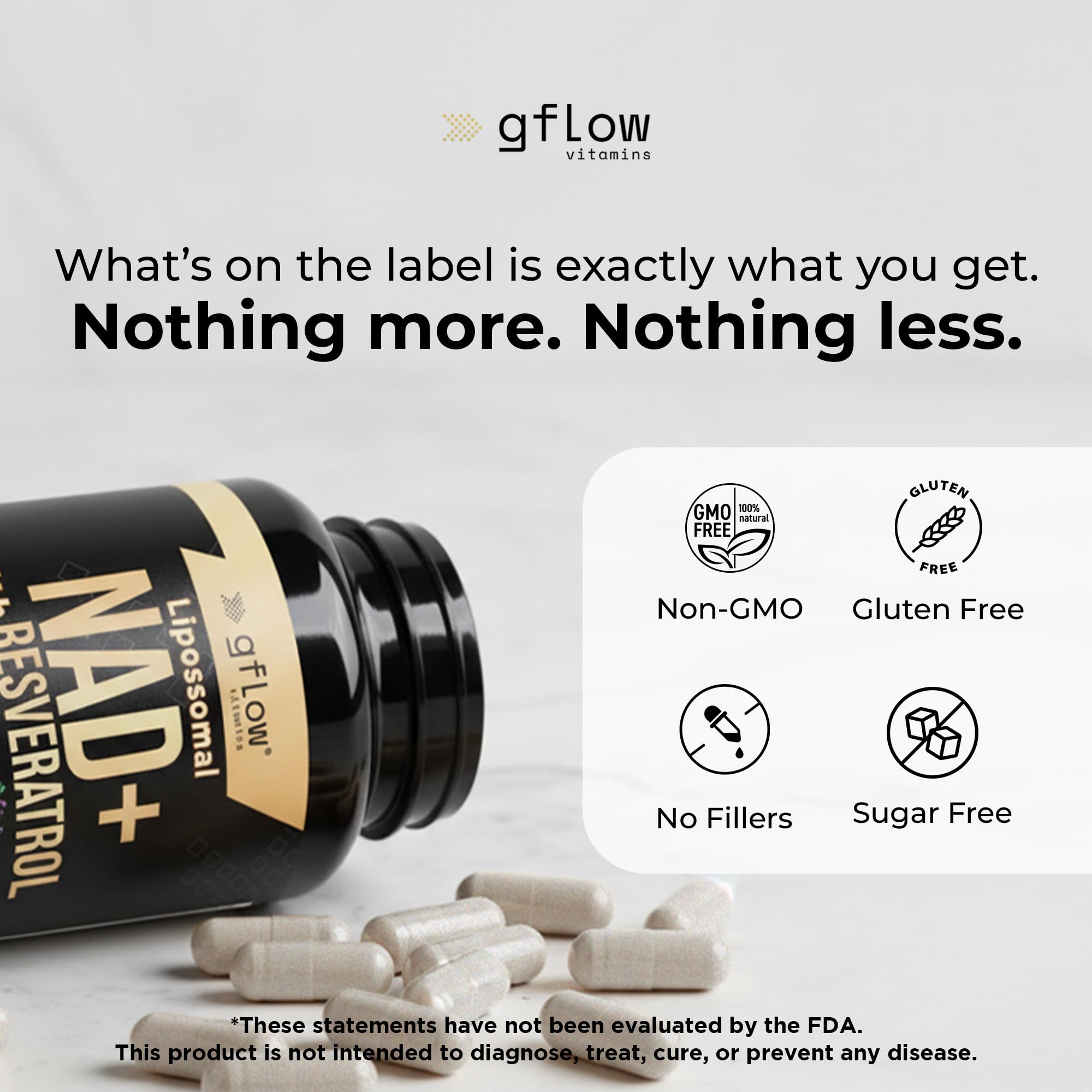 gflow vitamins muestra potencial apoyo a la energía y vitalidad.