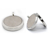GFONDINGD difusor collar 30 mm, acabado en acero inoxidable