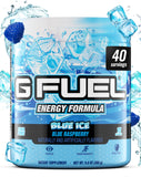 G Fuel Blue Ice polvo energizante para sesiones de juego.