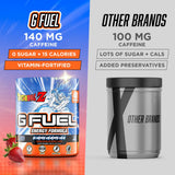 G Fuel pre-entrenamiento para juegos, energía enfocada