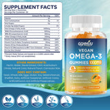 Gomitas GGMMUU Omega3 en paquete, dosis diaria fácil de seguir.