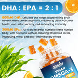 Gomitas GGMMUU Omega3 sabor naranja, sabor agradable y refrescante.