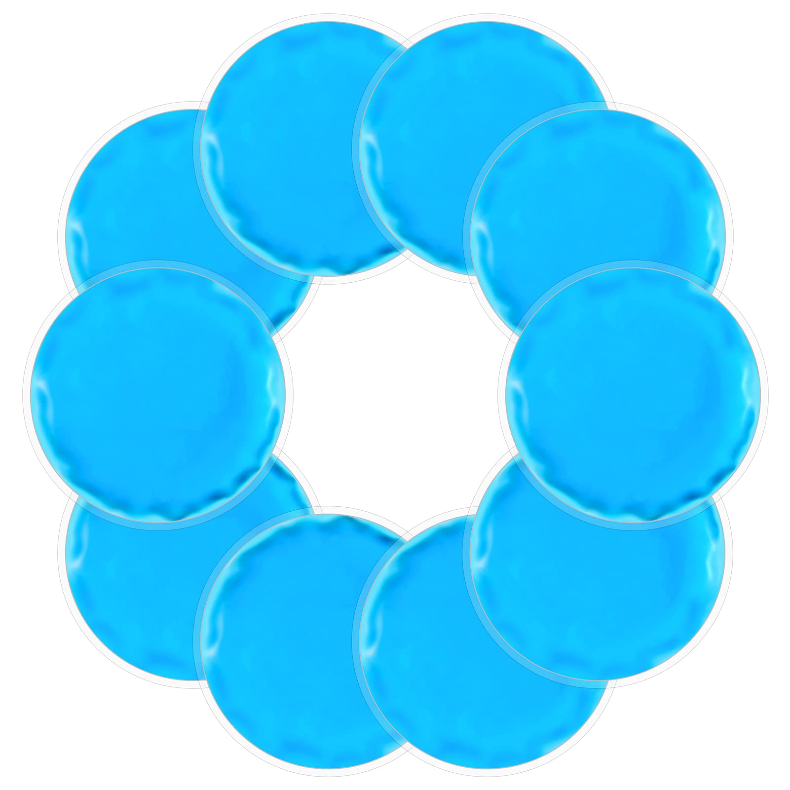GGSTDDUP bolsas de hielo reutilizables para la cara, enfriamiento rápido