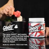 Ghost Burn envase moderno, diseño que inspira compra segura