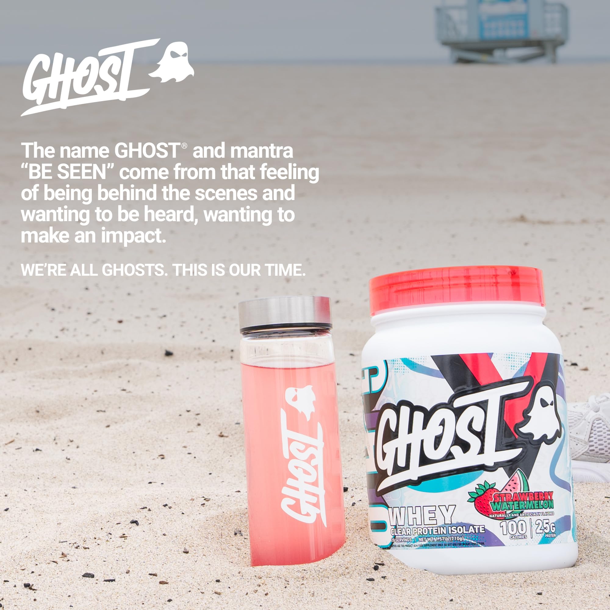 GHOST Clear Whey Isolate batido rápido listo para consumir