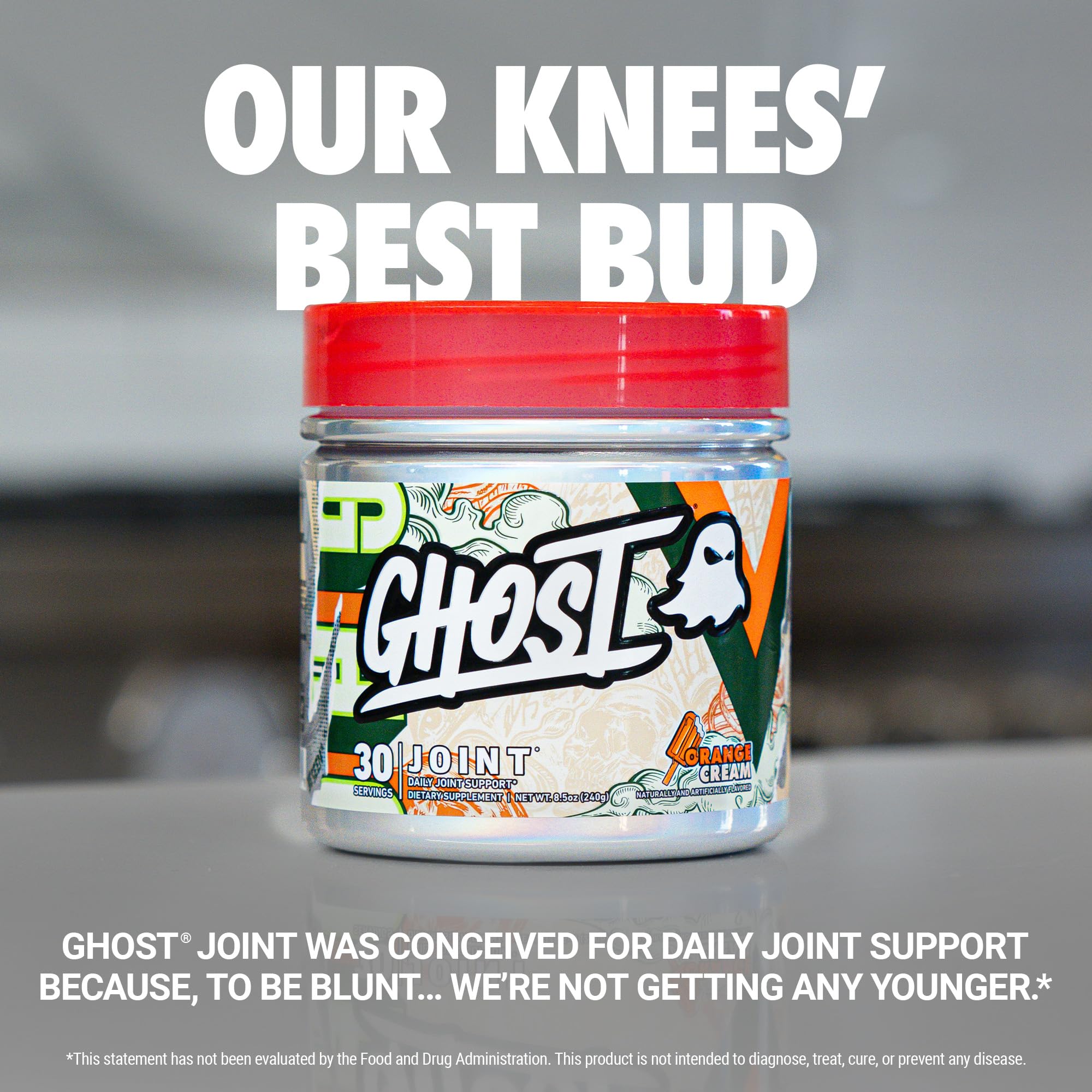 GHOST Joint: dosis con cuchara medidora para consumo cómodo.