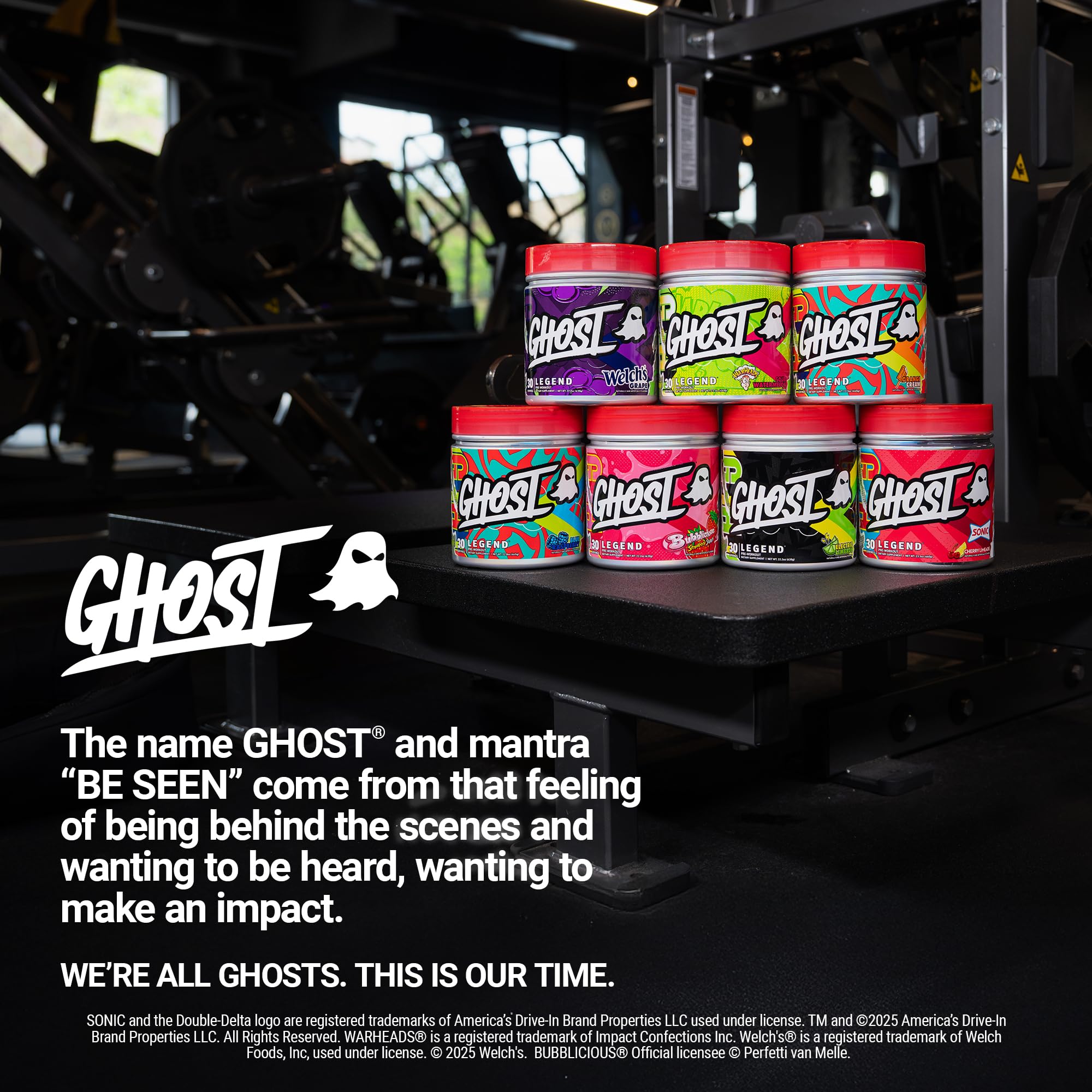 GHOST Legend uso diario, energía y concentración para sesiones intensas.