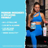 GHOST Legend etiqueta transparente para ver claramente los ingredientes