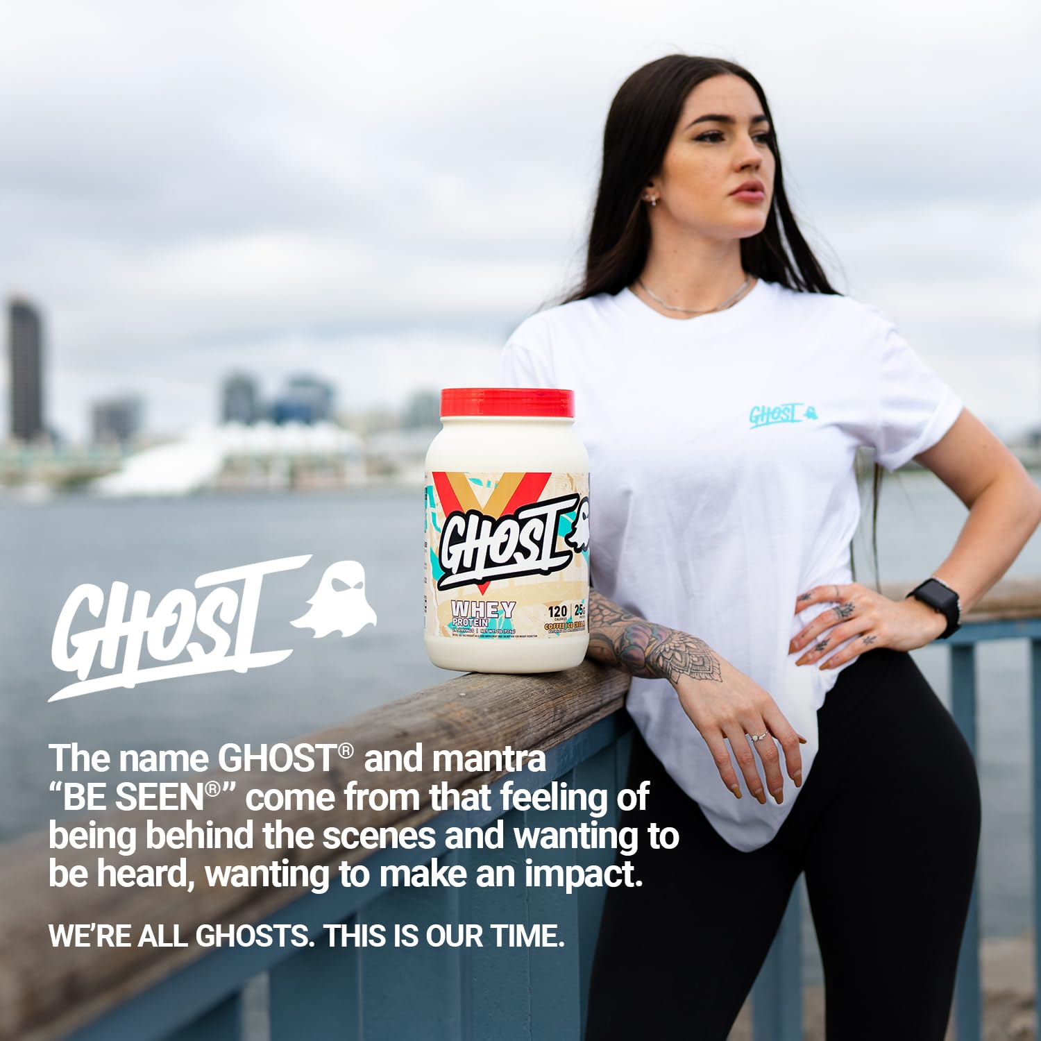 Smoothie matutino con GHOST Café Helado, aporte proteico para empezar el día